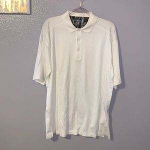 Tundra Canada white golf casual polo shirt
